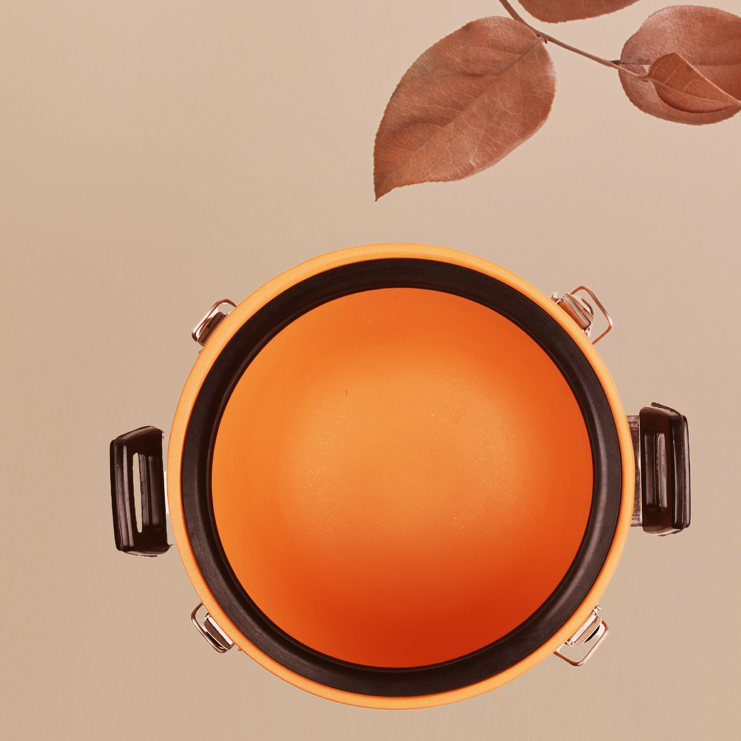 Clay Low Pressure Cooker with Glass Lid (3 Litres) (Mitti Ka Cooker) | Premium Earthenware | Best Offer