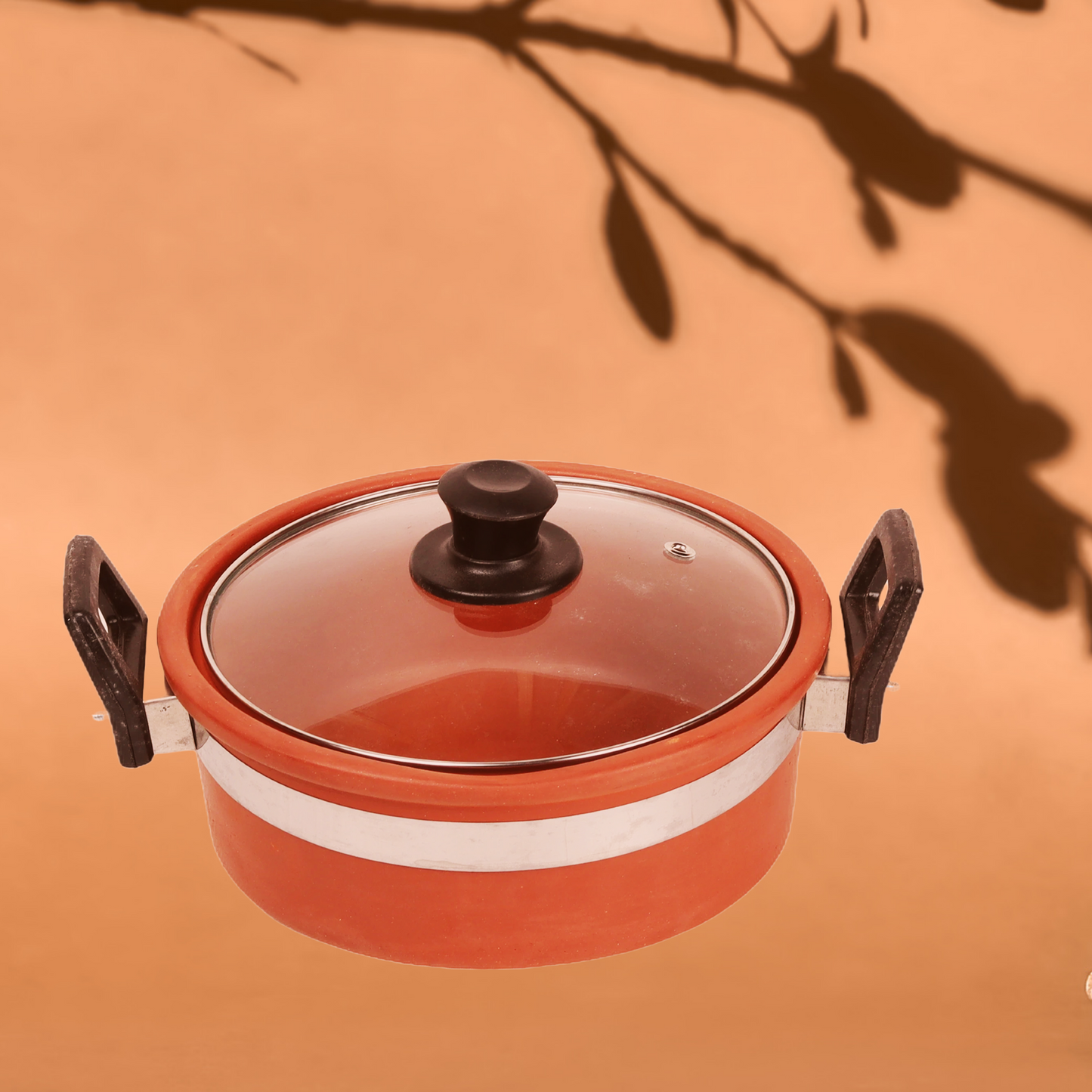 Clay Pot for Curries (Mitti Ki Kadhai) - Premium Cooking Earthenware