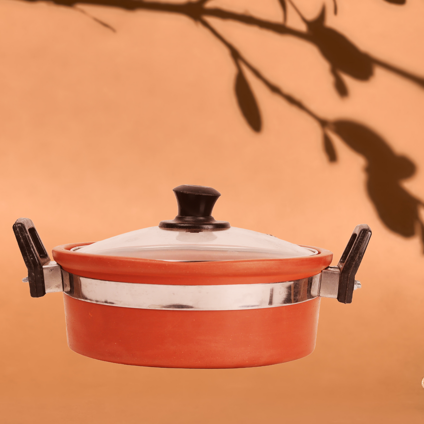 Clay Pot for Curries (Mitti Ki Kadhai) - Premium Cooking Earthenware