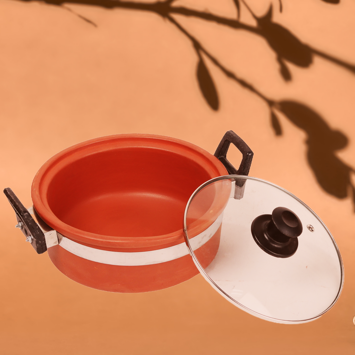 Clay Pot for Curries (Mitti Ki Kadhai) - Premium Cooking Earthenware