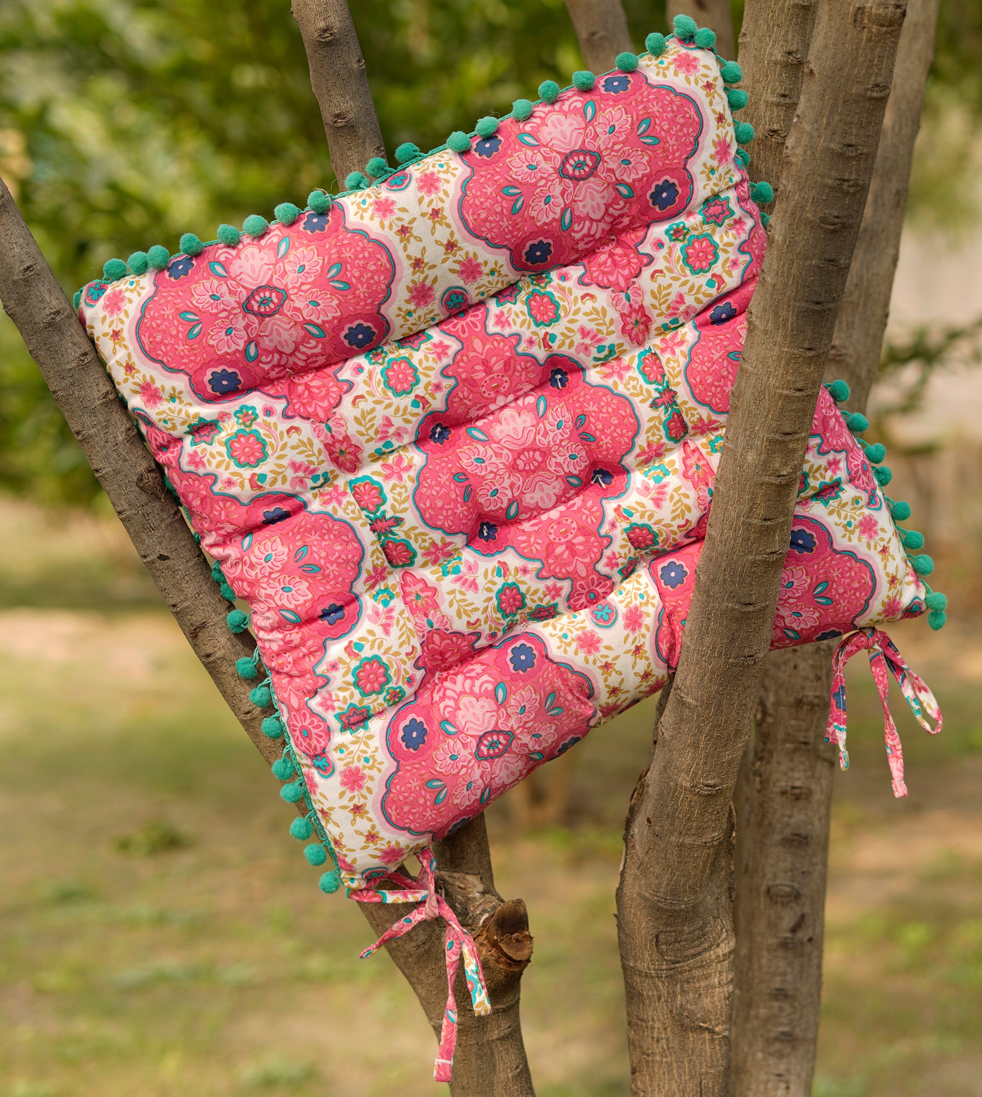 Portable meditation floor/chair cushion