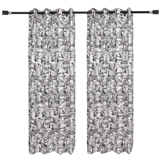 Ritual Ethnic Decor | Cotton Curtains (Set of 2)