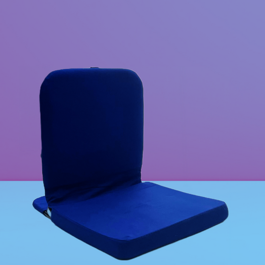 Premium Meditation Chair with back Support | Blue